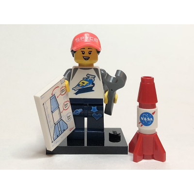 LEGO MINIFIG SERIE 20 Le fan de l'espace 2020